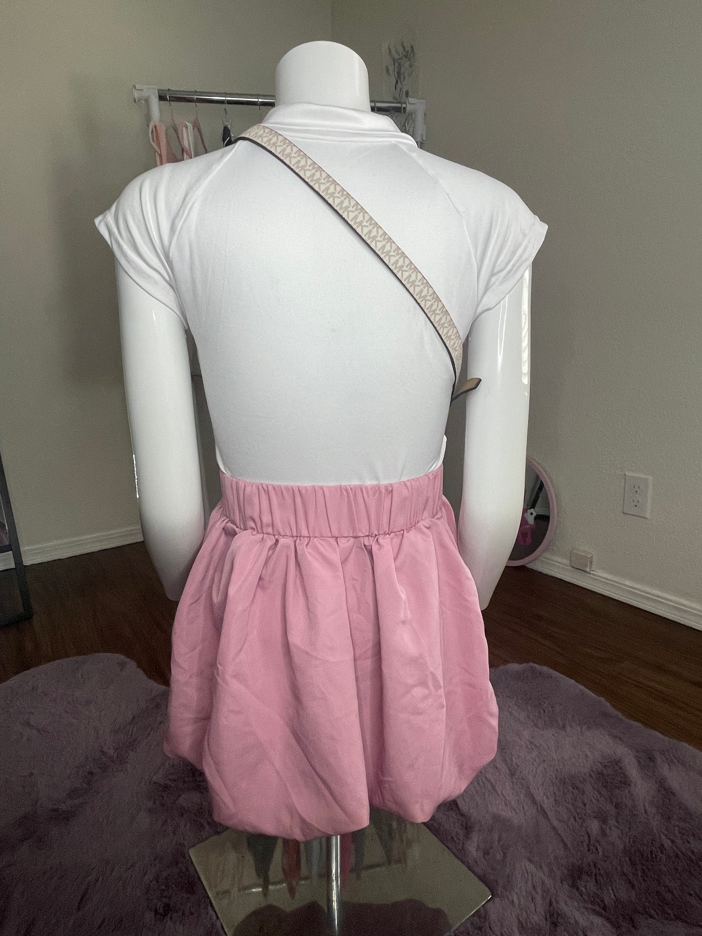 Blush Varsity Bubble Set